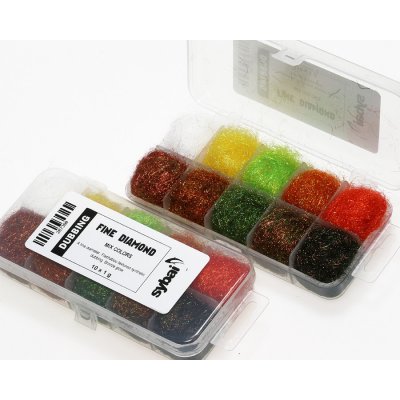 Sybai Dubbingový Box Fine Diamond Dubbing Box Mix Colors – Hledejceny.cz