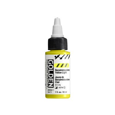 Akryl Golden High Flow 30 ml 8554 Benz. Yellow Light – Sleviste.cz