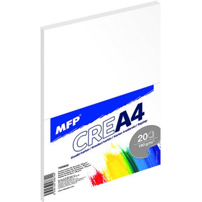 MFP Kreslící karton A4 20 listů 190g – Zboží Mobilmania
