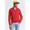 Pánský rolák Gant Casual Cotton Half Zip Ruby Red