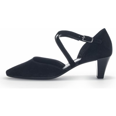 GABOR Dámské černé kožené lodičky 01.363.17 245 – Hledejceny.cz