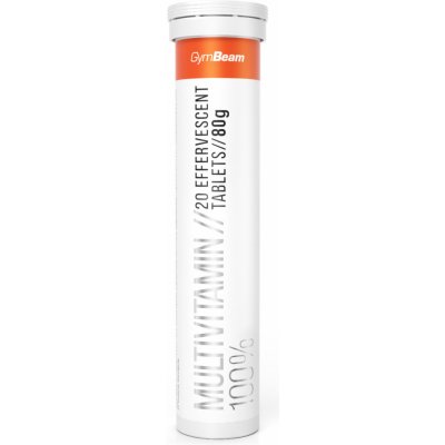 GymBeam Multivitamín 100% Pomeranč 20 tablet – Hledejceny.cz