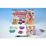 Teddies Tetování s doplňky razítka 2ks v krabici 22x16x3,5cm – Zboží Mobilmania