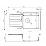 Granisil Arcos 770.0 Black metalic – Sleviste.cz