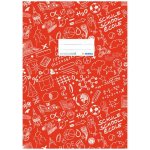 HERMA Obal na sešit Schooldoo A5 červený – Zboží Dáma HERMA Obal na sešit Schooldoo A5 červený – Zboží Dáma