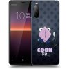 Pouzdro a kryt na mobilní telefon Sony Pouzdro Picasee silikonové Sony Xperia 10 II - COONDA holátko - tmavá černé