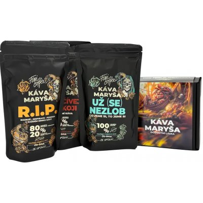 Fixi Coffee Maryša V balíku poprvé zrnková 3 x 0,1 kg – Hledejceny.cz