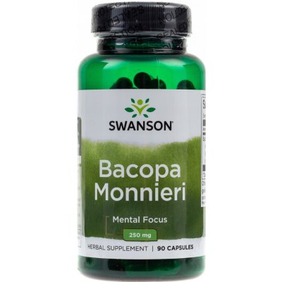 Swanson Bakopa drobnolistá 10:1 extrakt 90 kapslí 50 mg – Hledejceny.cz