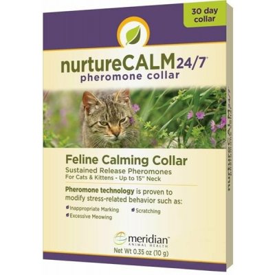 Sergeanťs Feromonový obojek nurture CALM pro kočky 1ks – HobbyKompas.cz