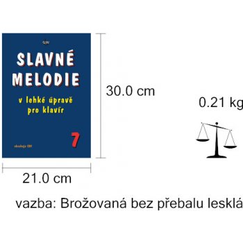 Slavné melodie 7 v lehké úpravě pro klavír + CD