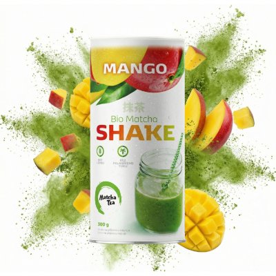 BIO Matcha Matcha tea Shake mango 300 g – Zbozi.Blesk.cz