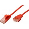 síťový kabel Roline 21.15.3911 UTP slim patch, kat. 6a, LSOH, 0,3m, červený