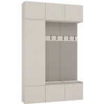 TP Living Předsíňová stěna Haga II 150 cm kašmír – Hledejceny.cz