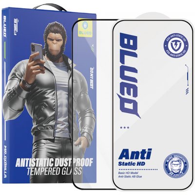 Blueo Anti-Static HD sklo iPhone 12 Pro Max černé 162422 – Zboží Živě