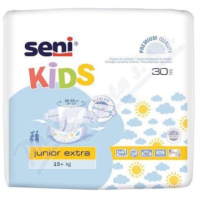 Seni Kids Junior Extra 16-30 kg 30 ks