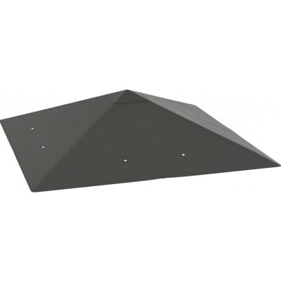 Střecha pro altán Outsunny 84C-541V00GY 298x298 cm, šedá – Zboží Dáma