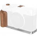 SmallRig 5984 L-Shaped Mount Plate with Wooden Handle for FUJIFILM X-E5 (Rosewood, Silver) – Zboží Mobilmania