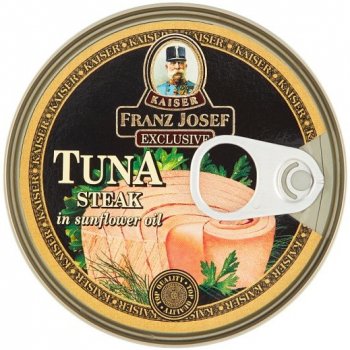 Kaiser Franz Josef Exclusive Tuňák steak ve slunečnicovém oleji 170 g