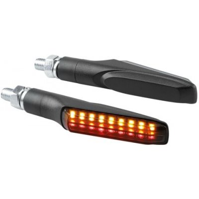 MOTO Blinkry LED VICTORY 2ks zadní, černé | Zboží Auto