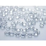 Girlanda krystaly průhledné 18 mm x 1 m – Zboží Dáma