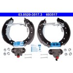 Sada brzdových čelistí ATE 03.0520-3517.3 – Sleviste.cz