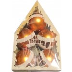 Vánoční koule EverGreen Varianta: Zlatá – Hledejceny.cz