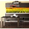 Tapety WEBLUX Fototapeta do kuchyně fólie Stunning Vineyard Sunset - 42395057 Ohromující západ slunce na vinici rozměry 260 x 60 cm