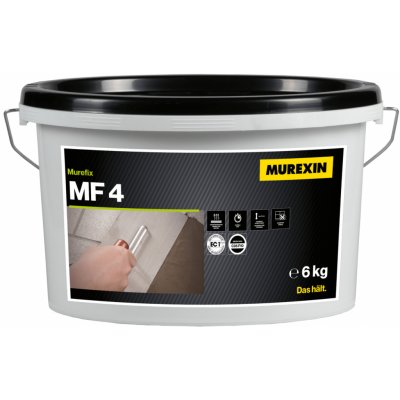 MUREXIN MUR. Stěrka podlahová expresní Murefix MF 4 6kg – Zboží Mobilmania