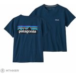 Patagonia P-6 Logo Responsibili Tee dámské tričko tidepool blue – Zboží Mobilmania