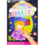 Vyškrabávací obrázky 2 archy PRINCEZNA – Zbozi.Blesk.cz