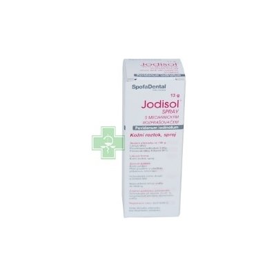 Jodisol spray s mechanickým rozprašovačem 13 g – Hledejceny.cz