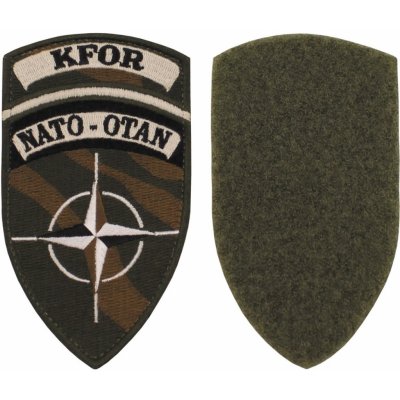 Nášivka KFOR NATO-OTAN - olivová – Zboží Dáma