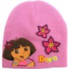 Dětská čepice Zimní čepice Dora růžová