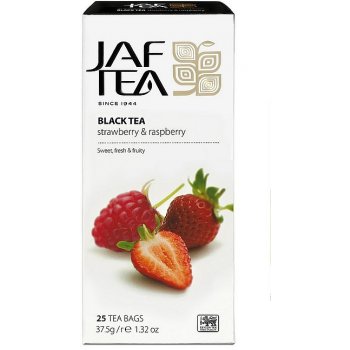 Jaftea Black Strawberry & Raspberry 25 x 1,5 g