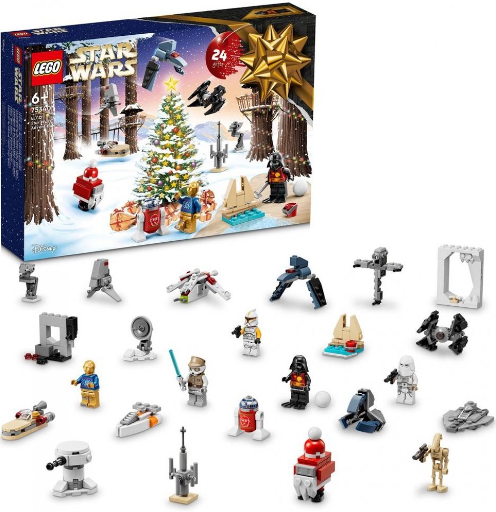 LEGO Adventní kalendář LEGO Star Wars™ 75340 – Zboží Dáma
