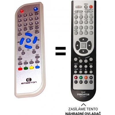 Dálkový ovladač Predátor Emgeton VISION scart – Hledejceny.cz