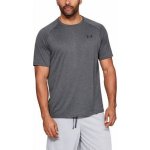 Under Armour pánské triko Tech 2.0 SS Tee carbon heather LTmavěšedá – Zboží Dáma