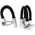 Amparo Miranda manžetové knoflíčky černé lano MK2183 – Zboží Dáma