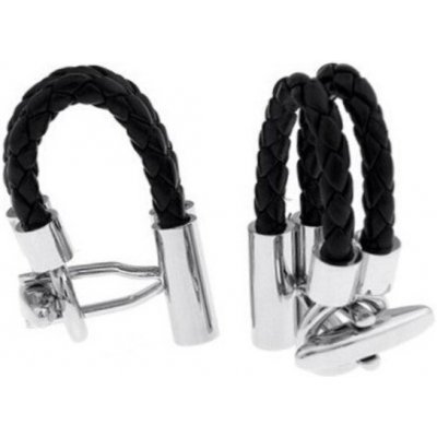 Amparo Miranda manžetové knoflíčky černé lano MK2183 – Zboží Dáma