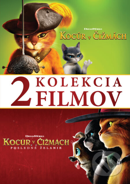 Kocour v botách kolekce 1.+2. DVD