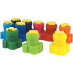 COLORINO Prstové barvy s razítky sada 10 barev – Sleviste.cz