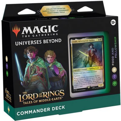 Wizards of the Coast Magic The Gathering: LotR - Commander Deck Food and Fellowship – Zbozi.Blesk.cz