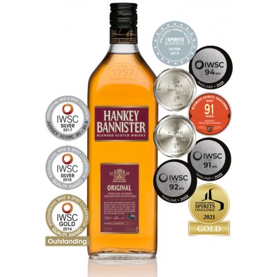 Hankey Bannister 40% 0,7 l (holá láhev) – Hledejceny.cz