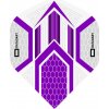 Letky na šipky Datadart Hex - Gray/Purple