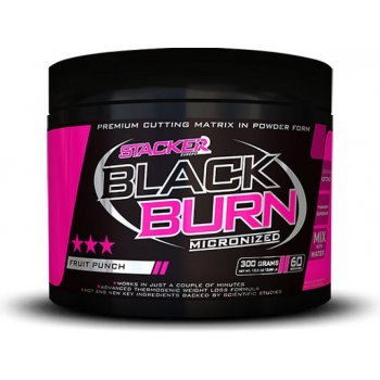 Stacker Black Burn Micronized 300 g