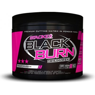 Stacker Black Burn Micronized 300 g – Hledejceny.cz