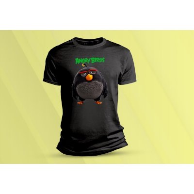 Sandratex dětské bavlněné tričko Angry Birds 1. černá – Zbozi.Blesk.cz