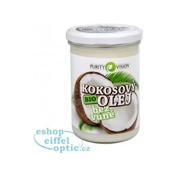 Purity Vision kokosový olej Bio bez vůně 400 ml