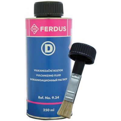 Vulkanizační roztok 250 ml + štětec FERDUS D | Zboží Auto
