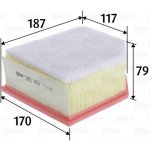 VALEO Vzduchový filtr 585467 – Hledejceny.cz